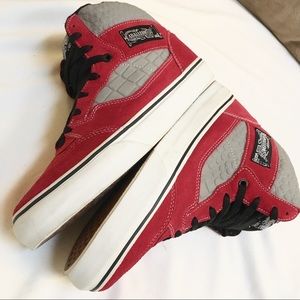 Vans Caballero hi top classic skate shoes vtg